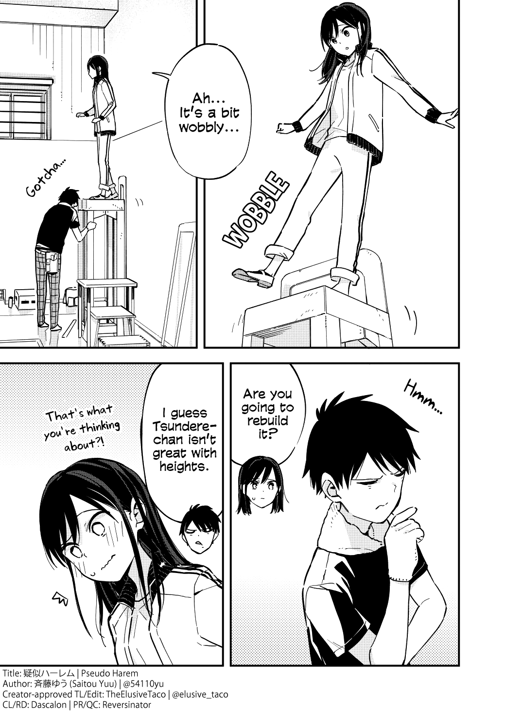 Pseudo Harem Chapter 37 page 1 - Chapter 37: Jump