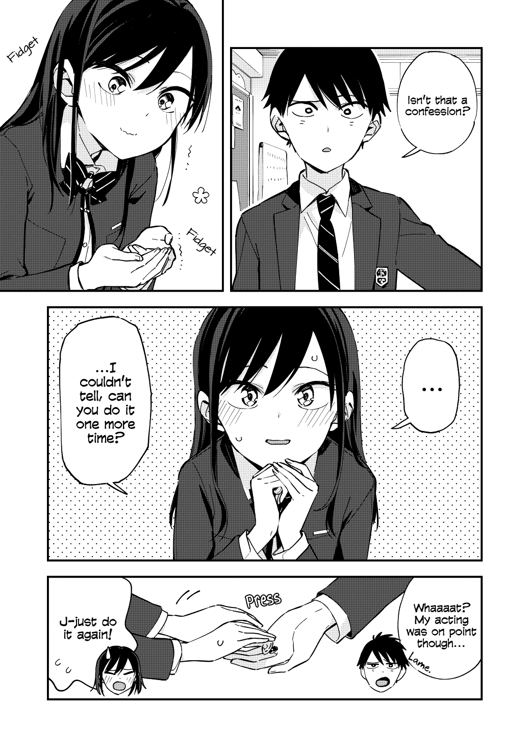 Pseudo Harem Chapter 39 page 3 - Chapter 39: Uniform Button