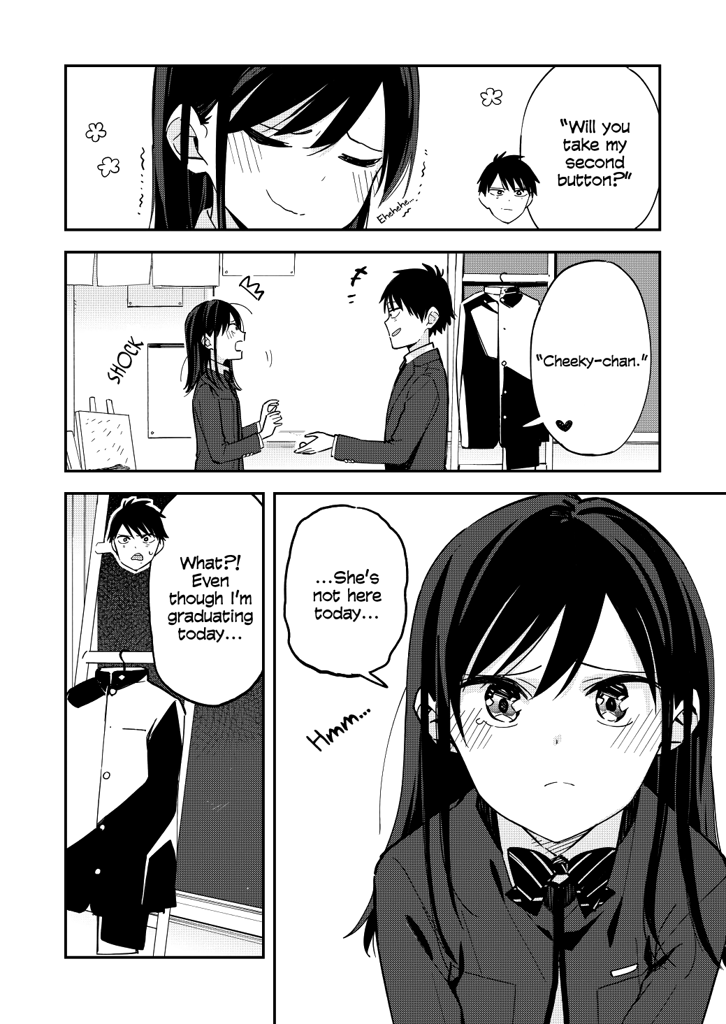 Pseudo Harem Chapter 39 page 4 - Chapter 39: Uniform Button