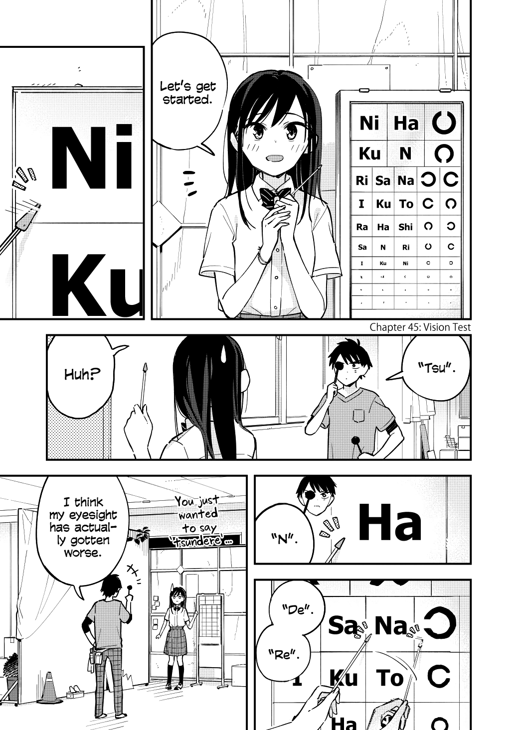 Pseudo Harem Chapter 45 page 1 - Chapter 45: Vision Test