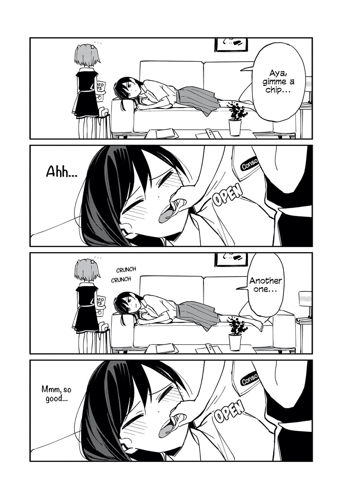 Pseudo Harem Chapter 50.5 page 4 - Chapter 50.5: Omake: Lazy-chan Observation Diary