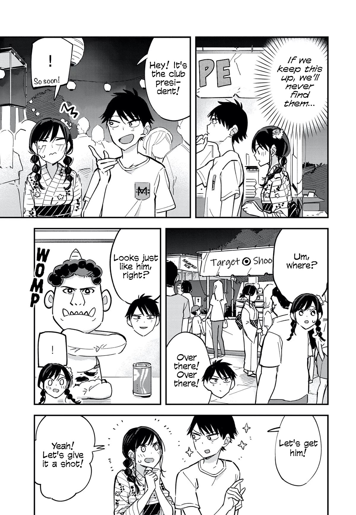 Pseudo Harem Chapter 51.5 page 3 - Chapter 51.5: Extra 8: Summer Festival
