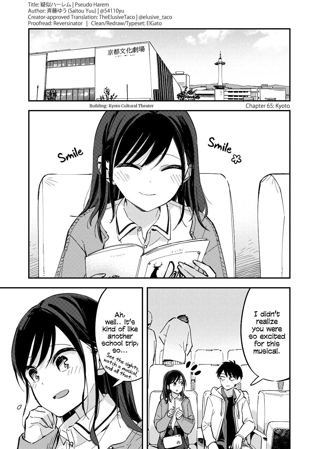 Pseudo Harem Chapter 65 page 1 - Chapter 65: Kyoto