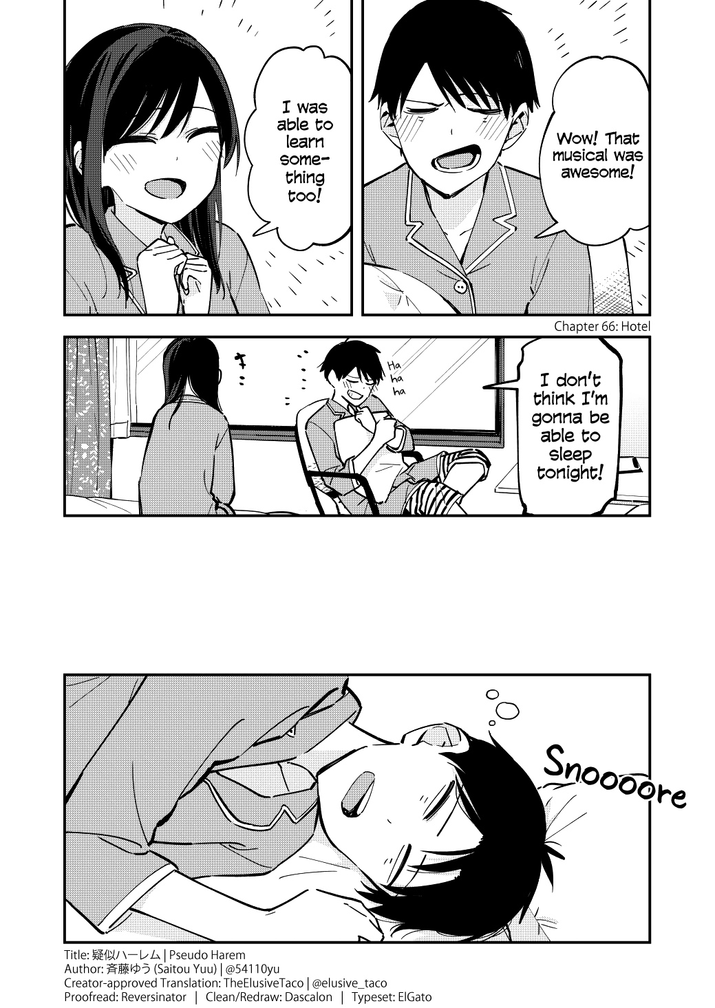 Pseudo Harem Chapter 66 page 1 - Chapter 66: Hotel