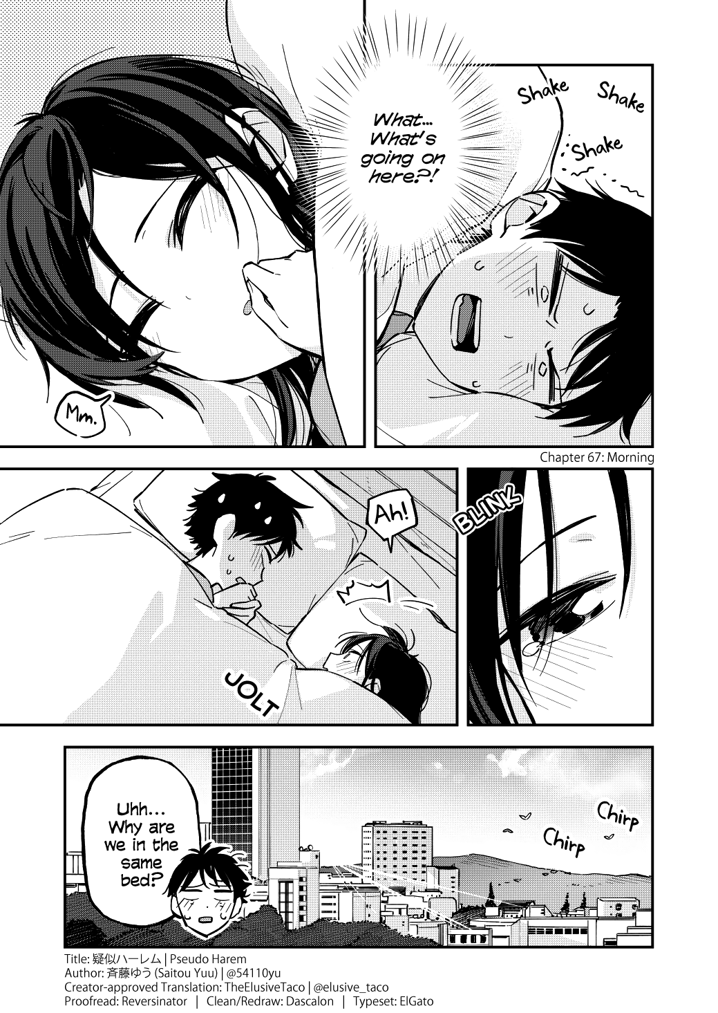 Pseudo Harem Chapter 67 page 1 - Chapter 67: Morning