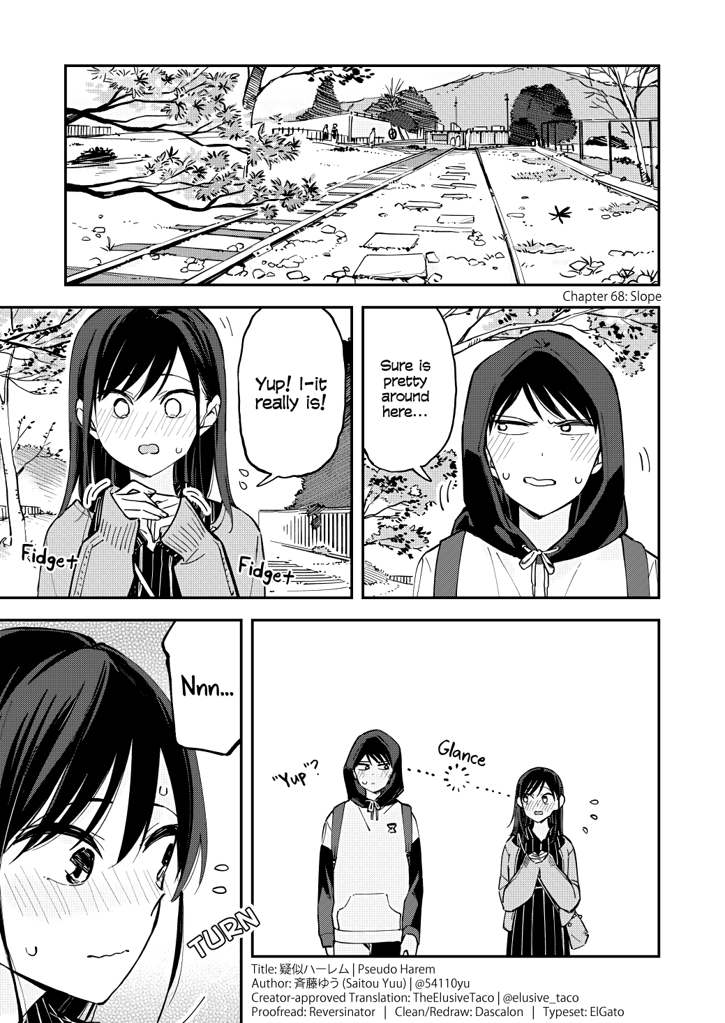 Pseudo Harem Chapter 68 page 1 - Chapter 68: Slope