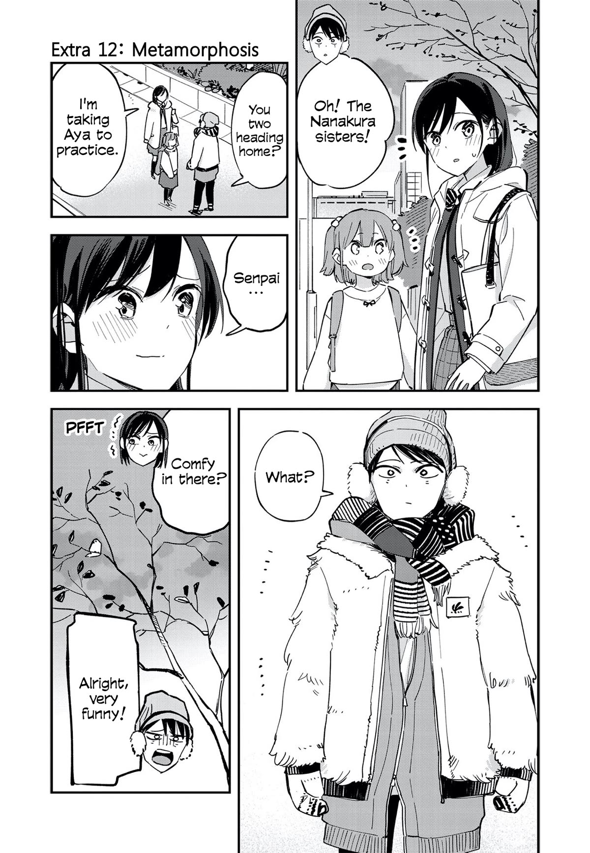 Pseudo Harem Chapter 70.5 page 1 - Chapter 70.5: Extra 12: Metamorphosis