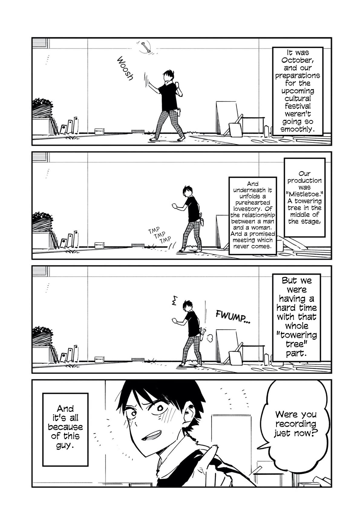 Pseudo Harem Chapter 70.6 page 2 - Chapter 70.6: Omake: Drama Club's Production of "Mistletoe" - Cast Interview