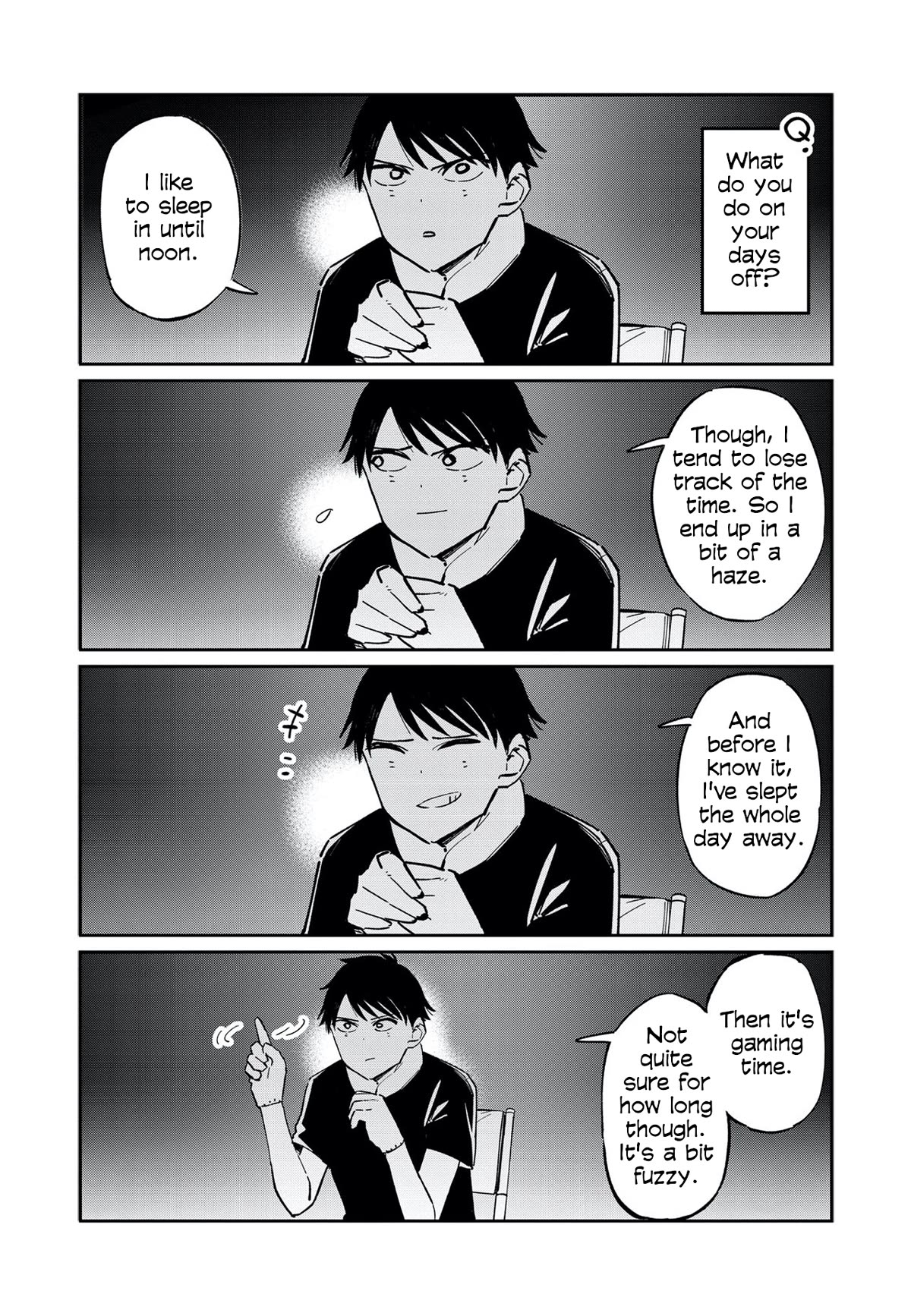 Pseudo Harem Chapter 70.6 page 4 - Chapter 70.6: Omake: Drama Club's Production of "Mistletoe" - Cast Interview