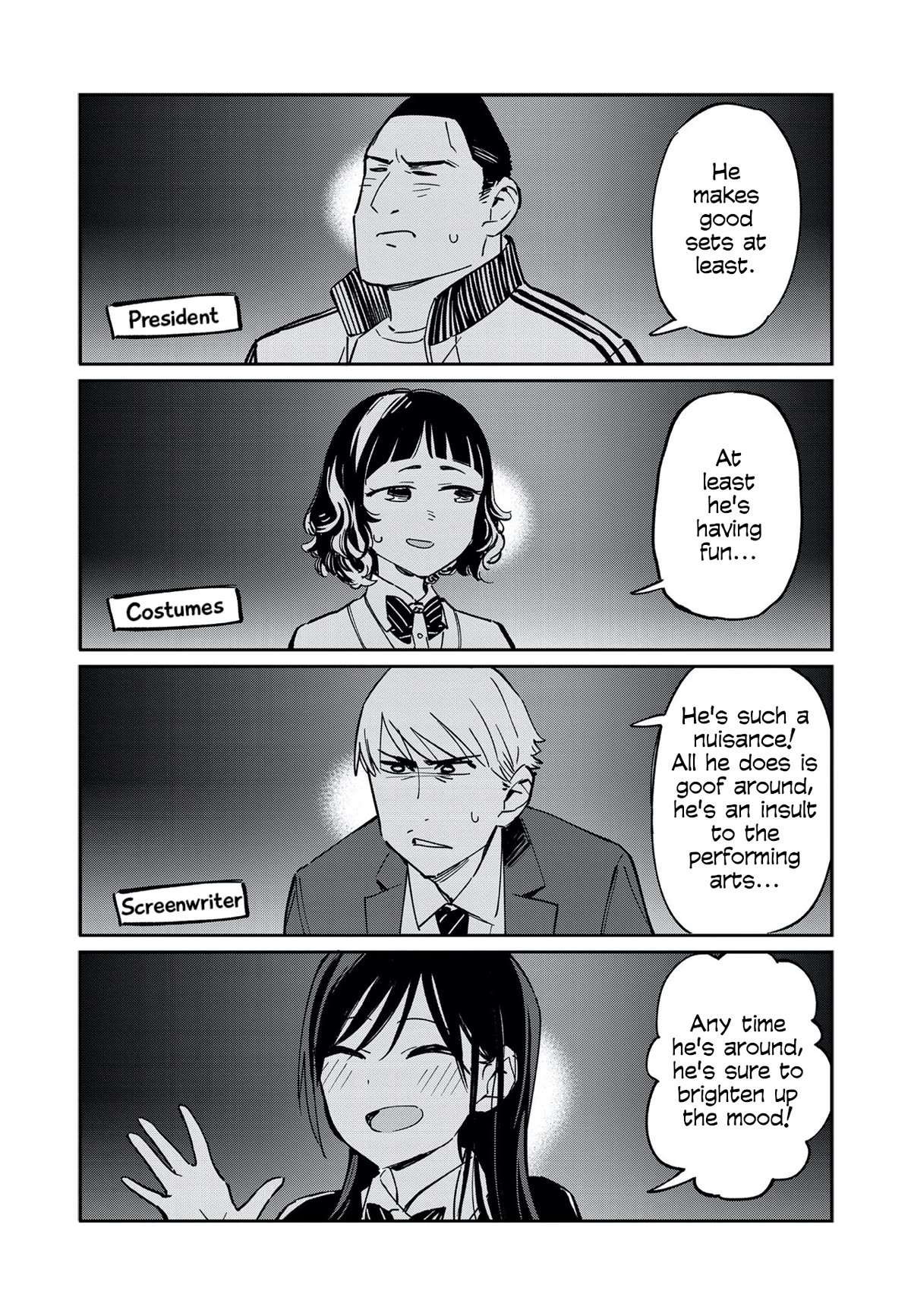 Pseudo Harem Chapter 70.6 page 5 - Chapter 70.6: Omake: Drama Club's Production of "Mistletoe" - Cast Interview