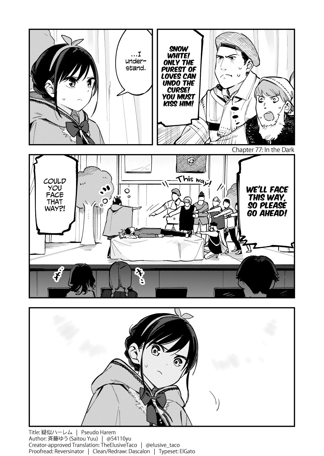 Pseudo Harem Chapter 77 page 1 - Chapter 77: In The Dark