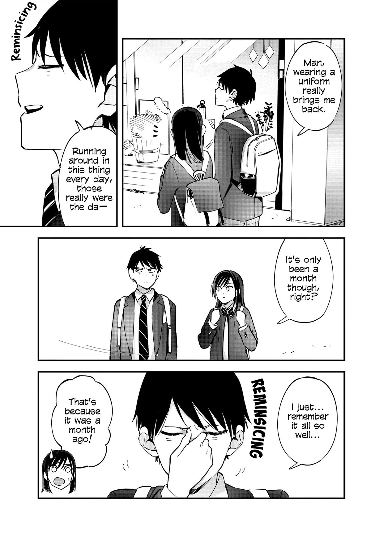 Pseudo Harem Chapter 84.5 page 3 - Chapter 84.5: Extra 16: Uniform Date