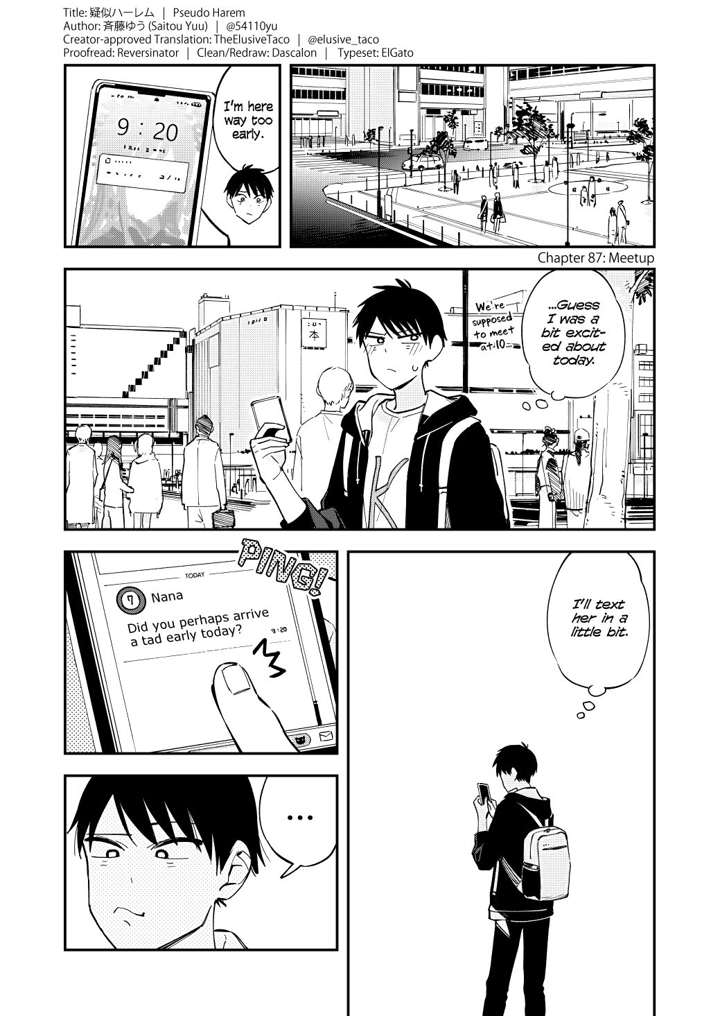 Pseudo Harem Chapter 87 page 1 - Chapter 87: Meetup