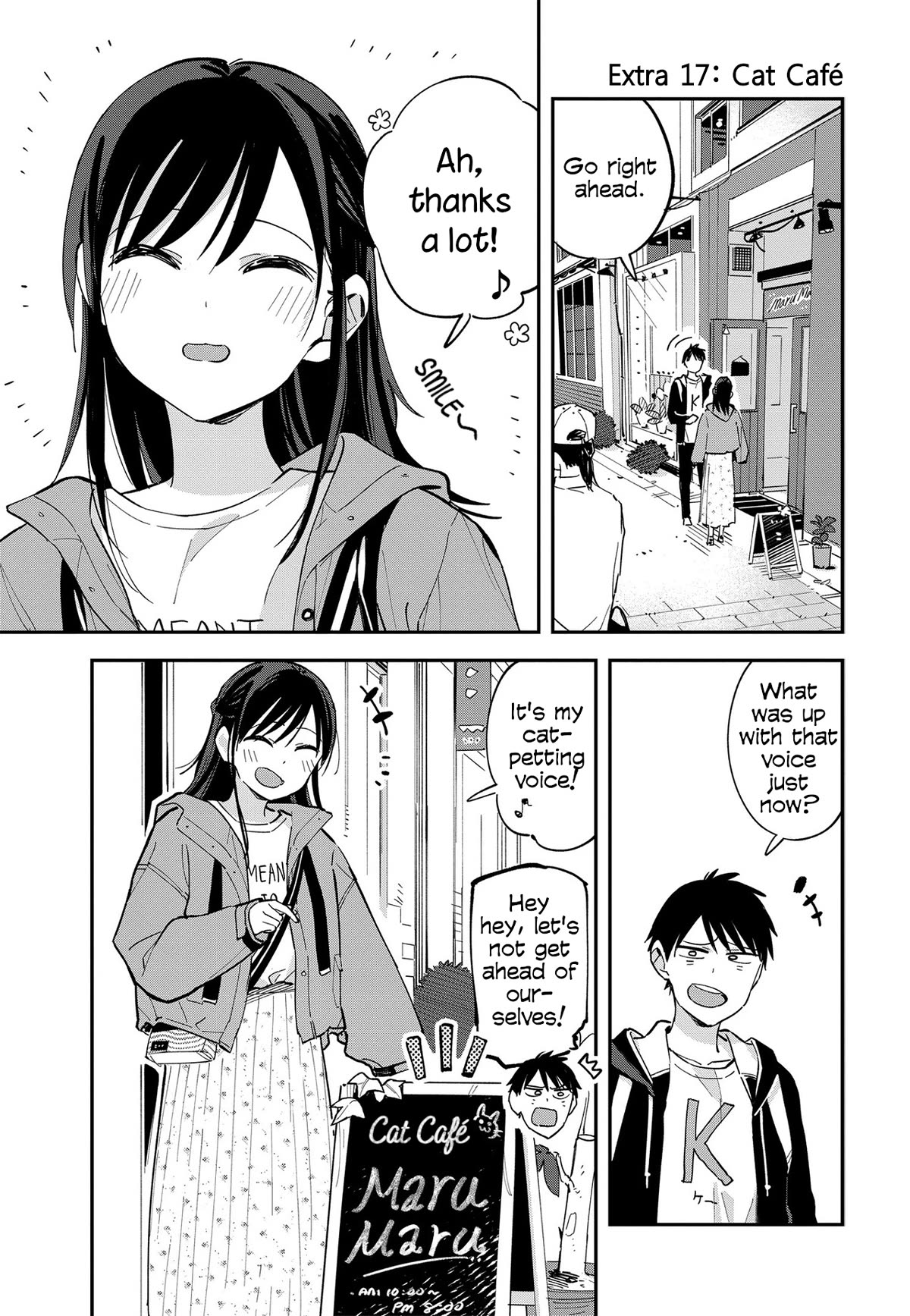 Pseudo Harem Chapter 88.5 page 1 - Chapter 88.5: Extra 17: Cat Café