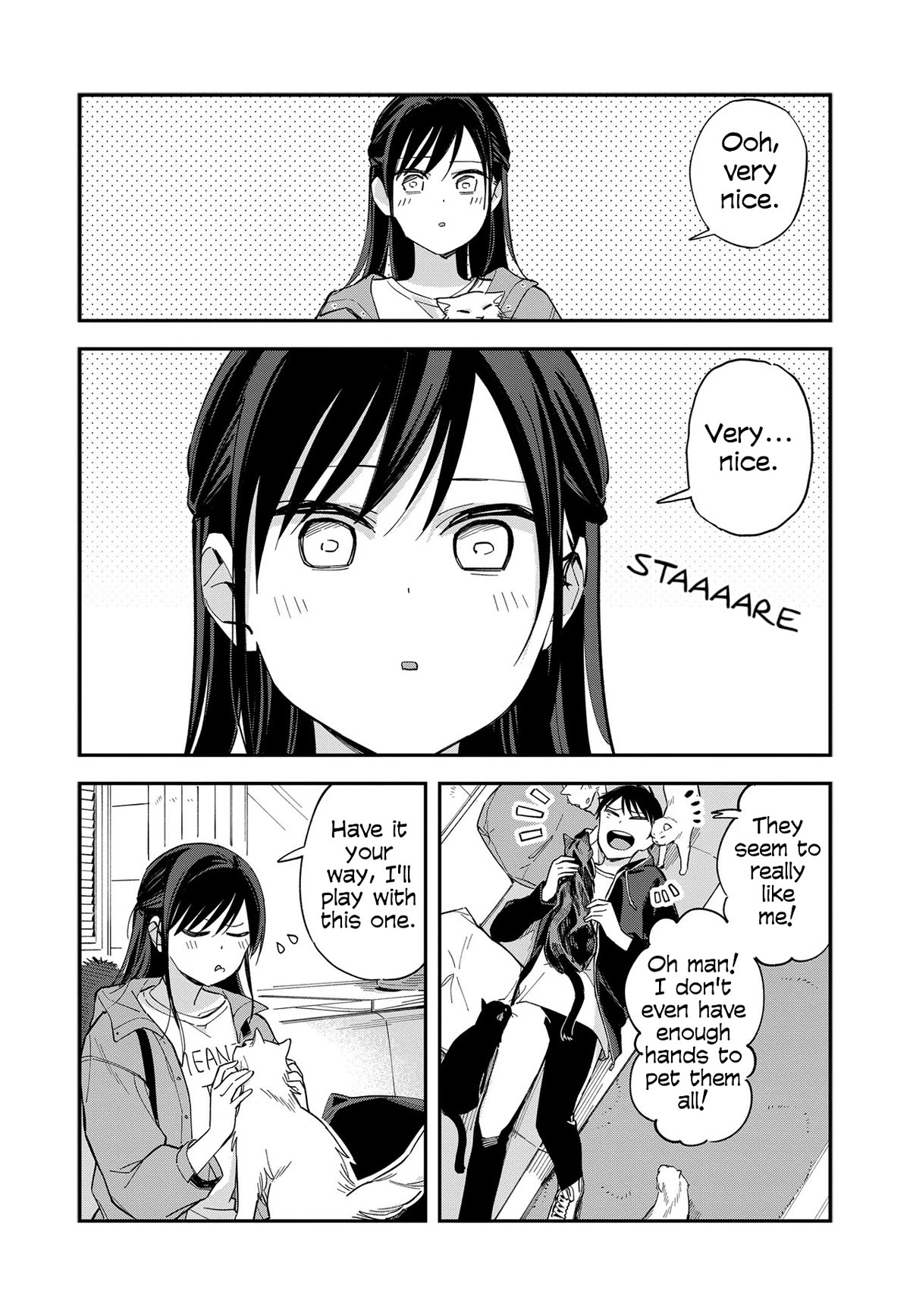 Pseudo Harem Chapter 88.5 page 4 - Chapter 88.5: Extra 17: Cat Café