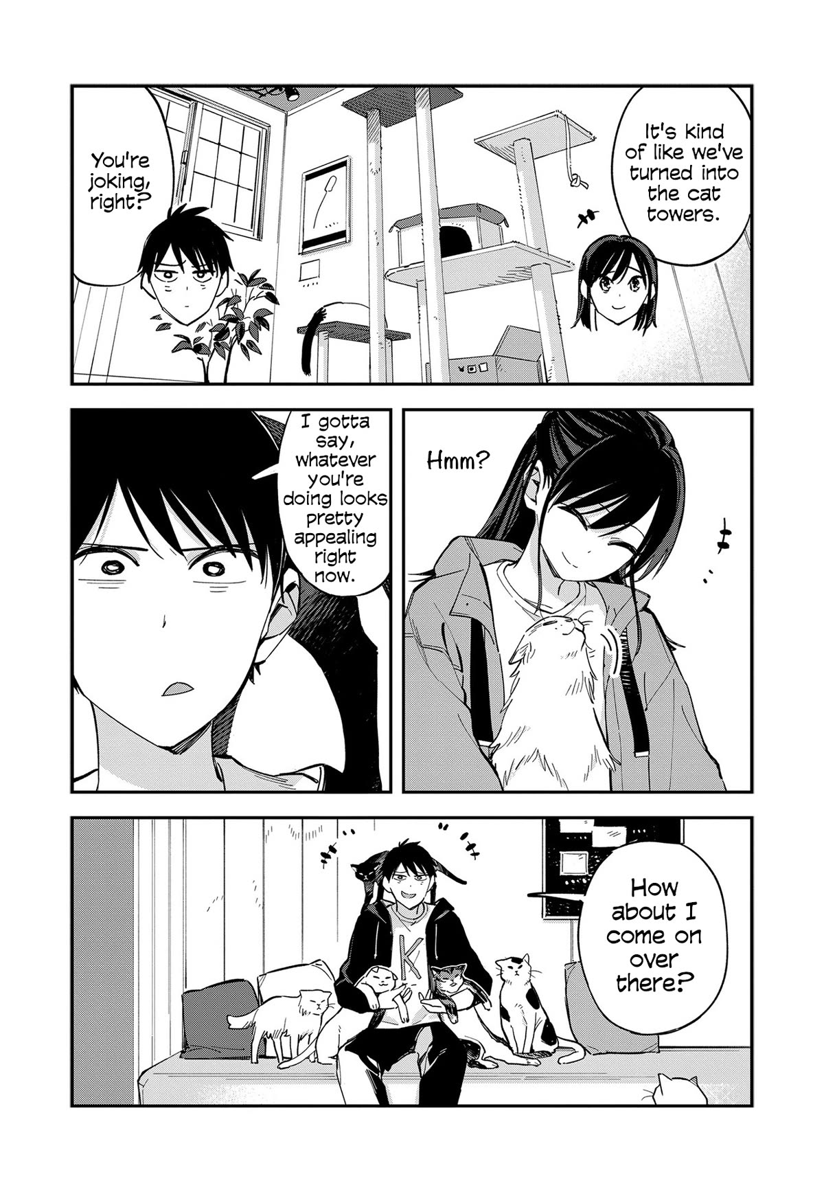 Pseudo Harem Chapter 88.5 page 7 - Chapter 88.5: Extra 17: Cat Café