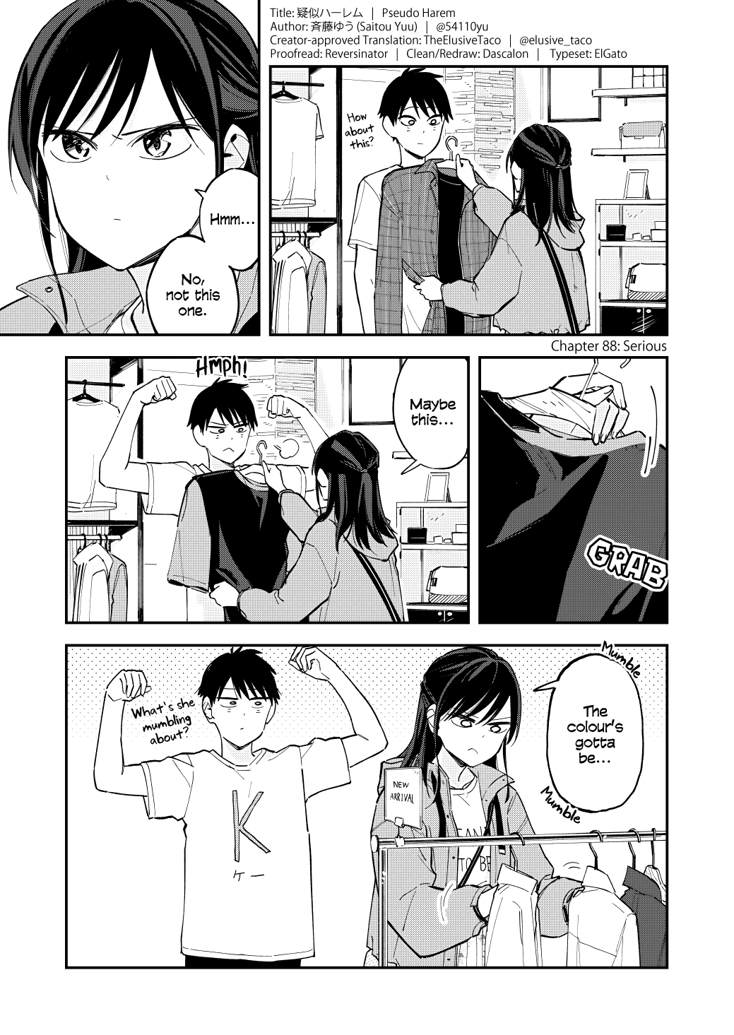 Pseudo Harem Chapter 88 page 1 - Chapter 88: Serious