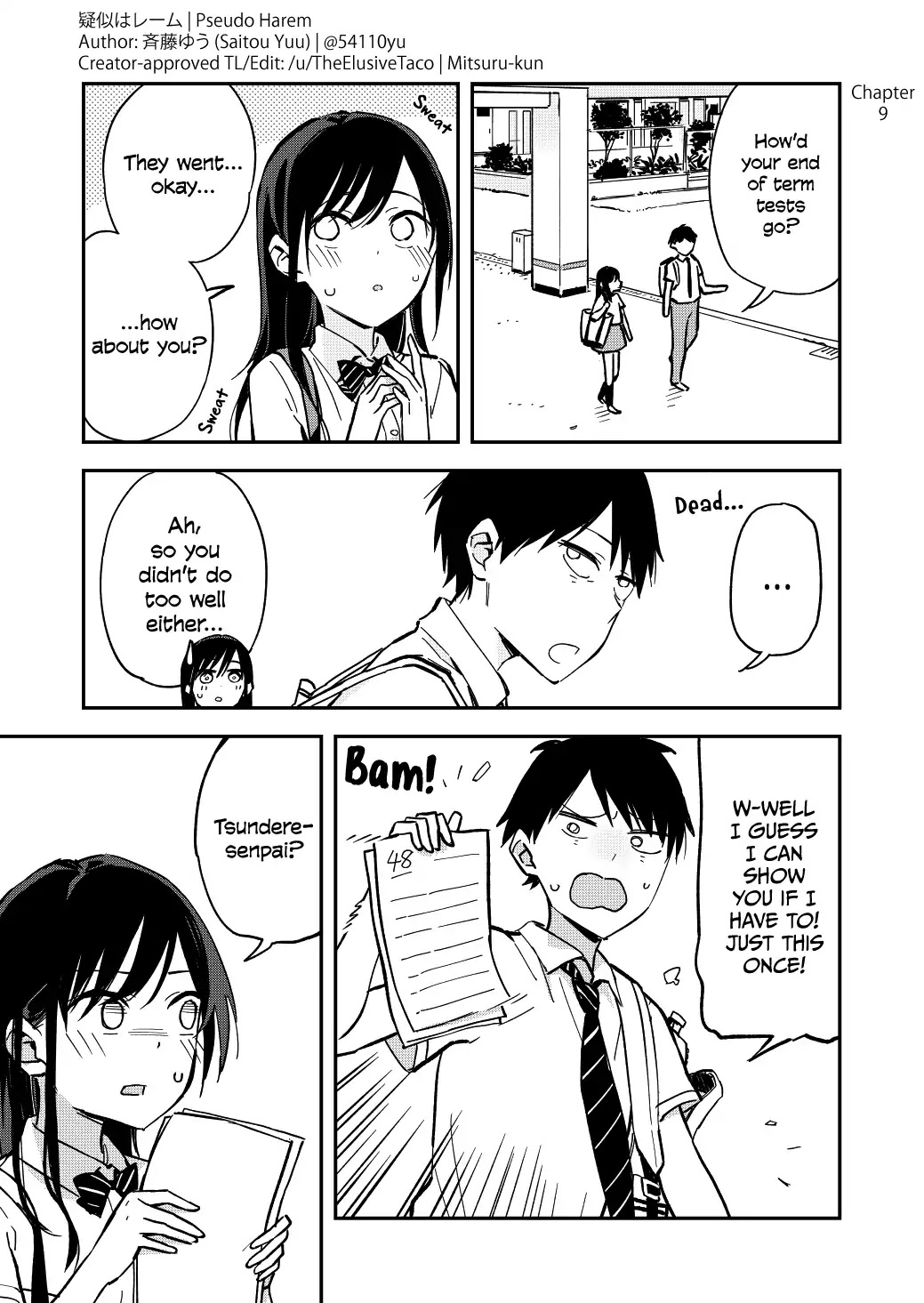 Pseudo Harem Chapter 9 page 1 - Chapter 9