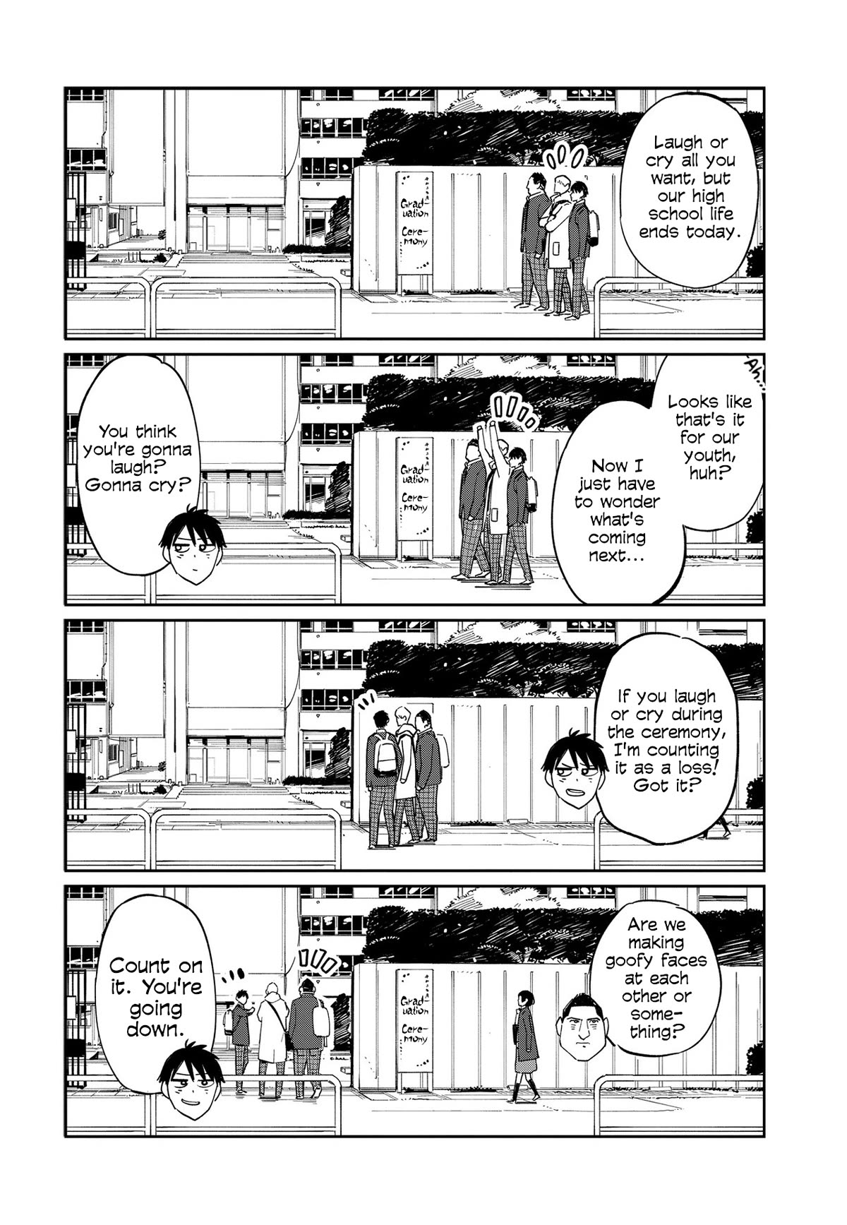 Pseudo Harem Chapter 90.5 page 2 - Chapter 90.5: Graduation: Memories of school days