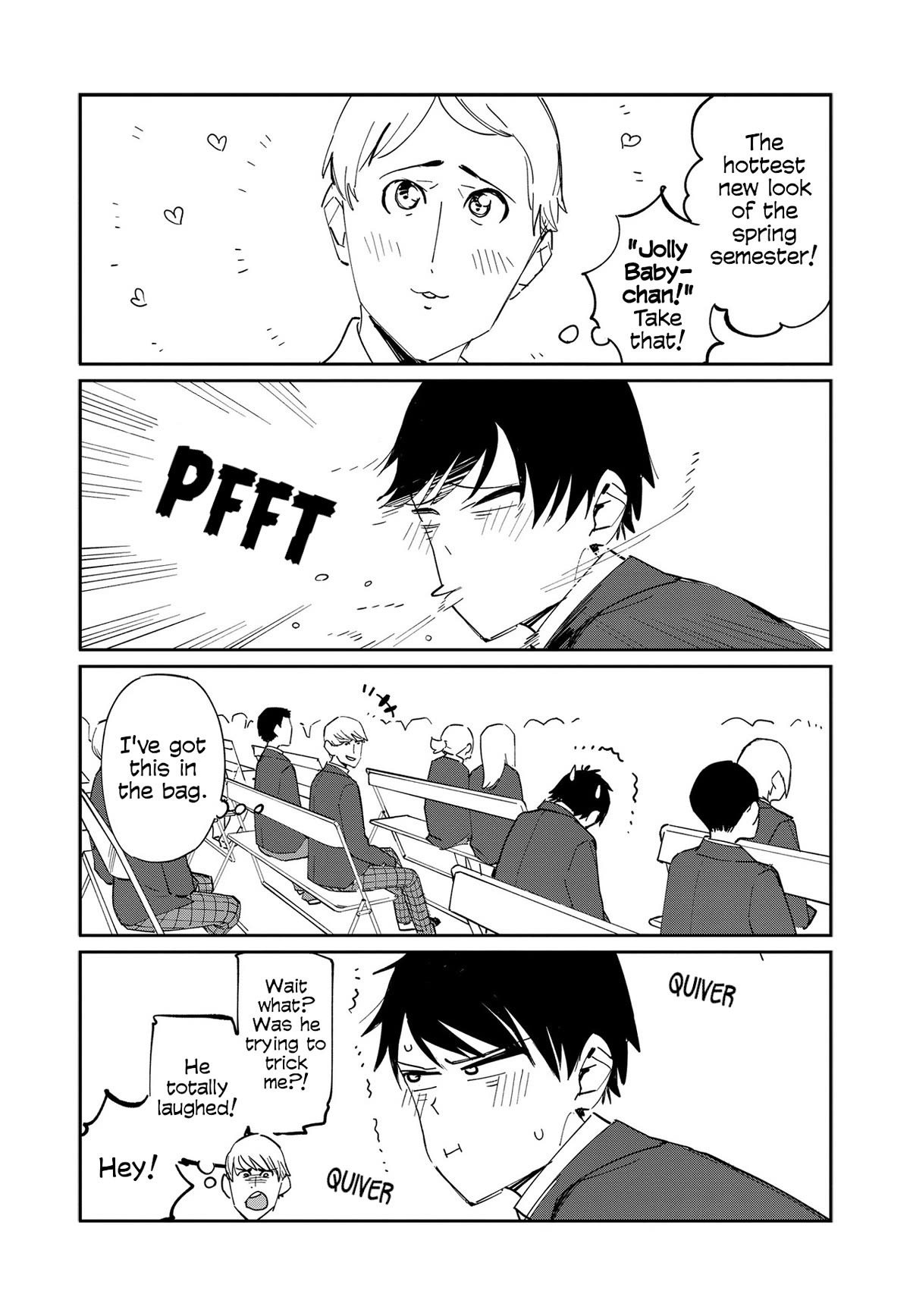 Pseudo Harem Chapter 90.5 page 4 - Chapter 90.5: Graduation: Memories of school days