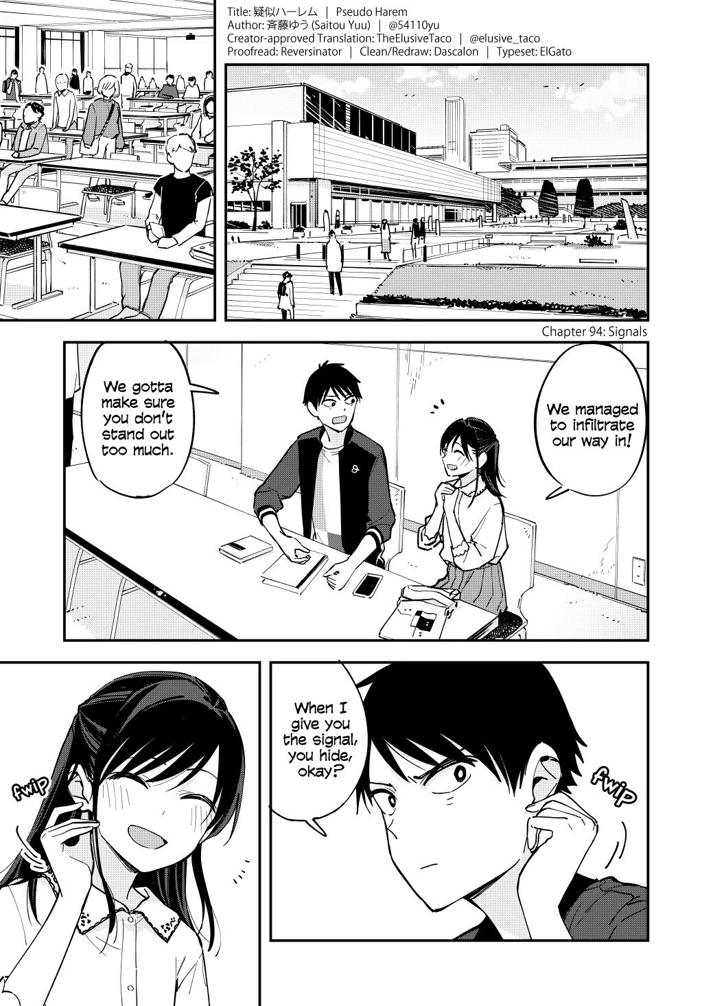 Pseudo Harem Chapter 94 page 1 - Chapter 94: Signals
