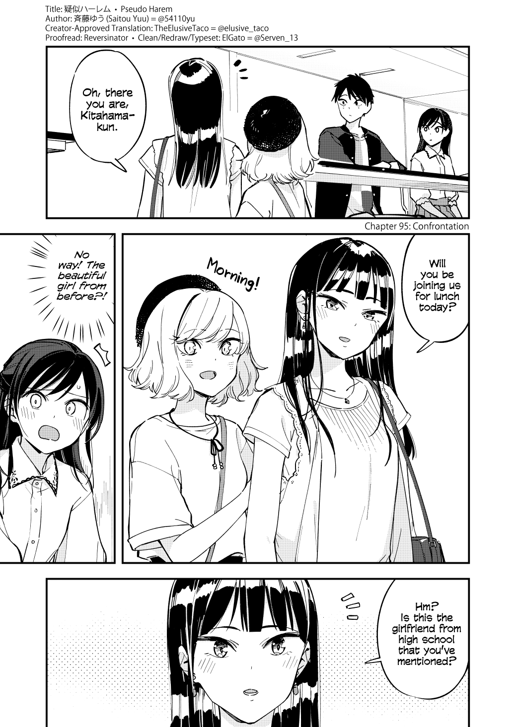 Pseudo Harem Chapter 95 page 1 - Chapter 95: Confrontation