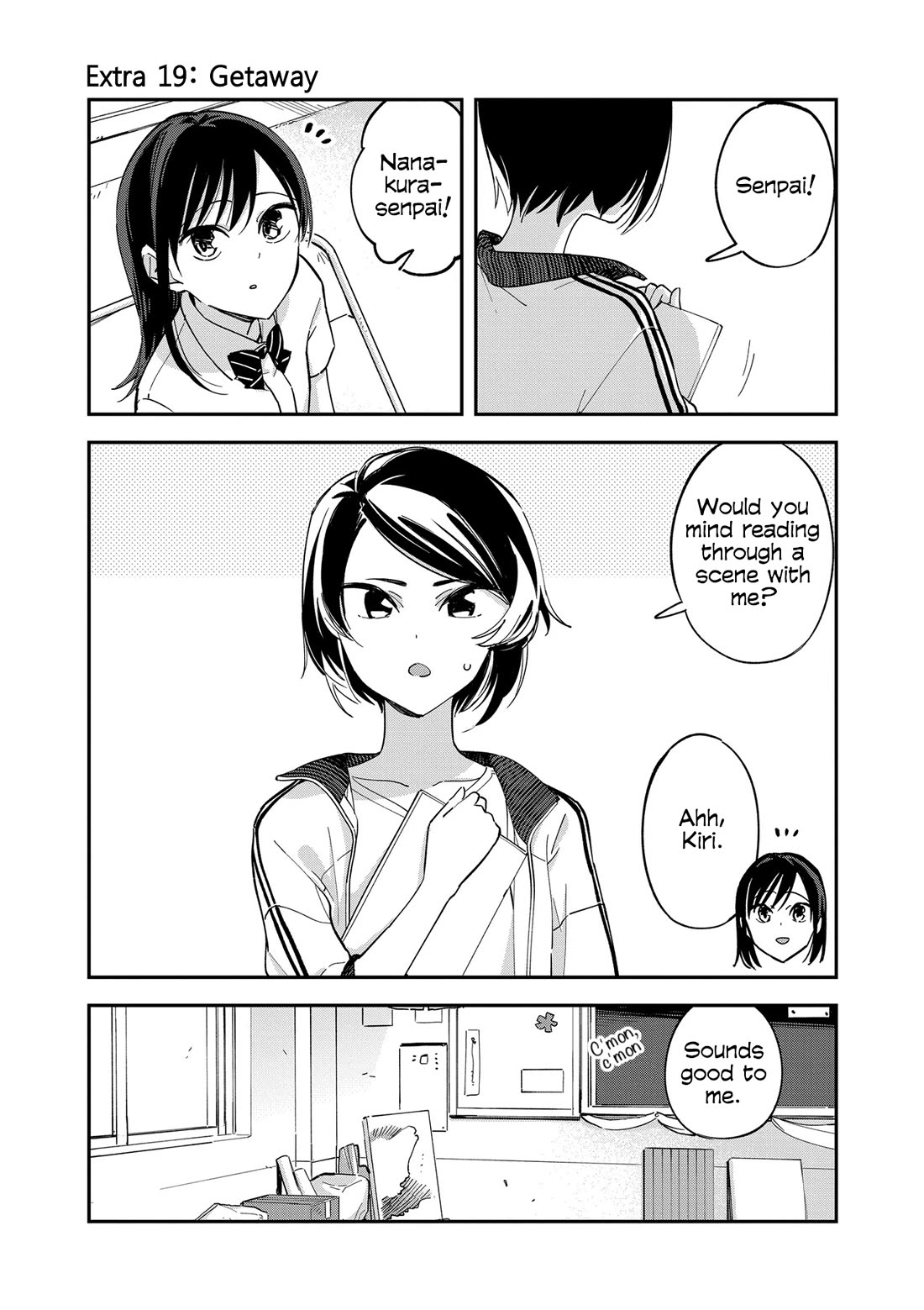 Pseudo Harem Chapter 98.6 page 1 - Chapter 98.6: Extra 19: Getaway