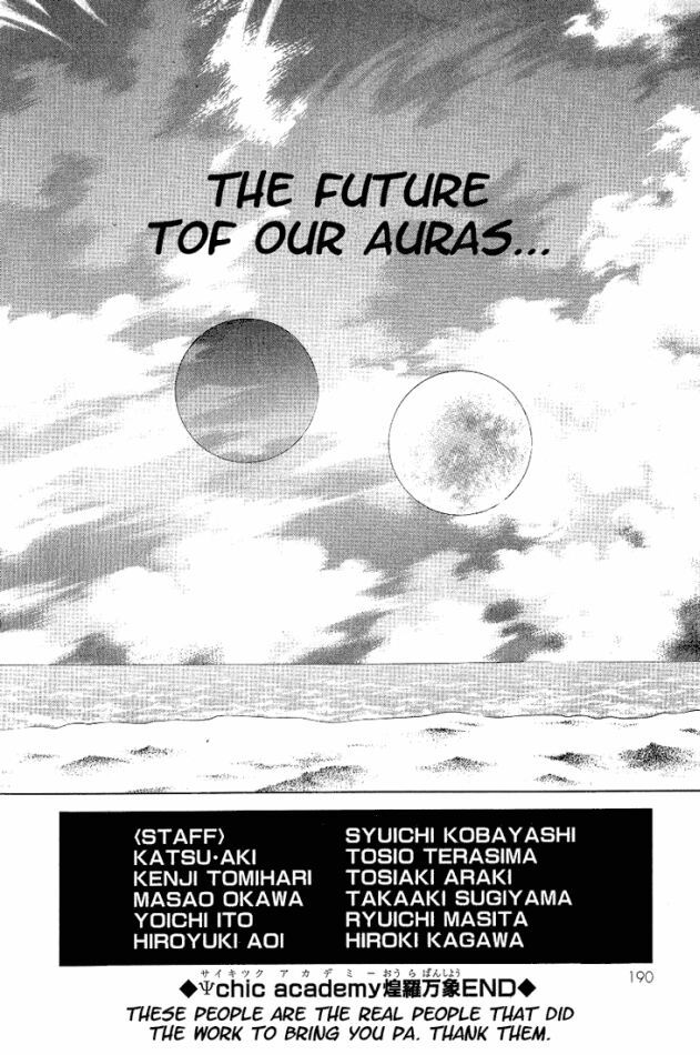 Psychic Academy Oura Banshou Chapter 38 page 55 - Chapter 38: Final Chapter - Towards the Future of the Aura... [END]