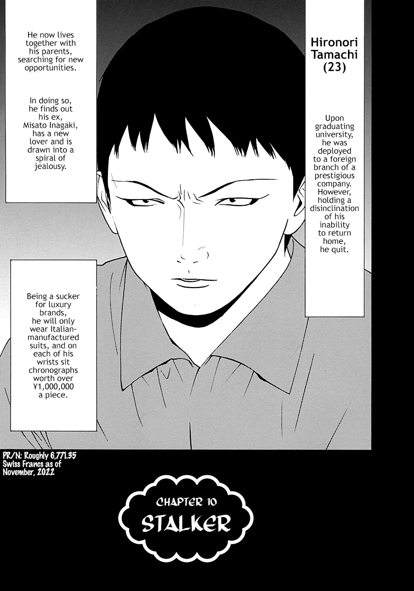 Psychic Odagiri Kyouko's Lies Chapter 10 page 1 - Chapter 10: Stalker
