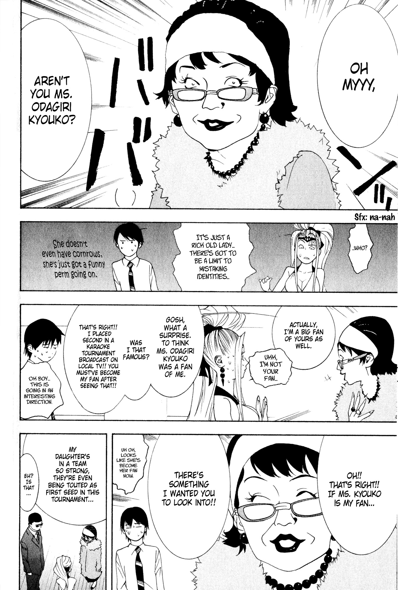 Psychic Odagiri Kyouko's Lies Chapter 8 page 4 - Chapter 8: Poltergeist