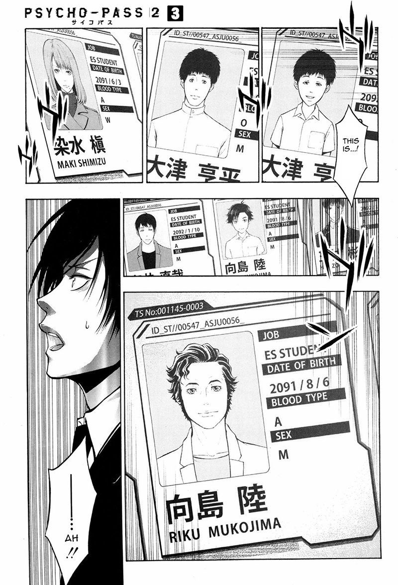 Psycho-Pass 2 Chapter 16 page 22 - Chapter 16