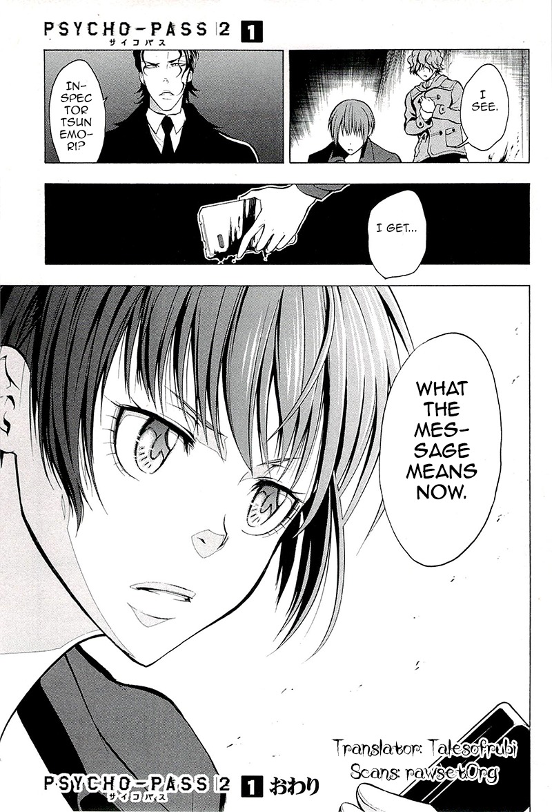 Psycho-Pass 2 Chapter 4 page 34 - Chapter 4