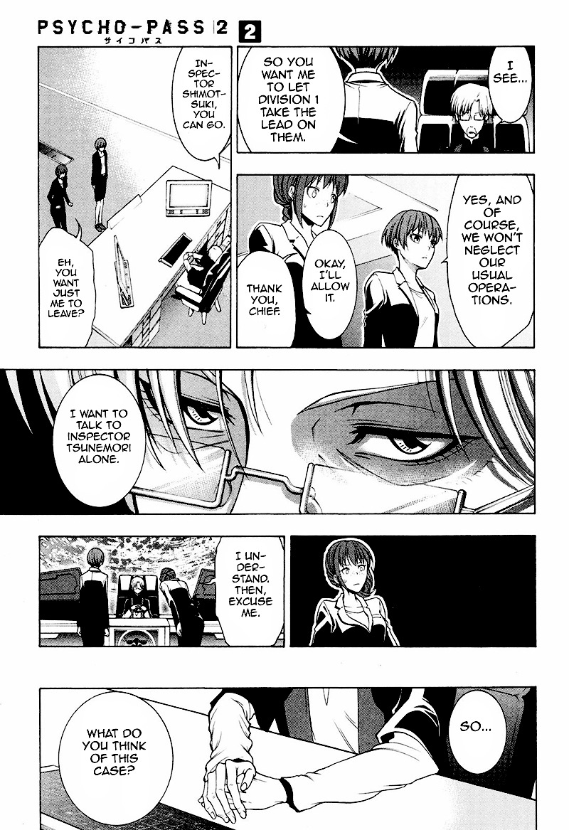 Psycho-Pass 2 Chapter 6 page 14 - Chapter 6