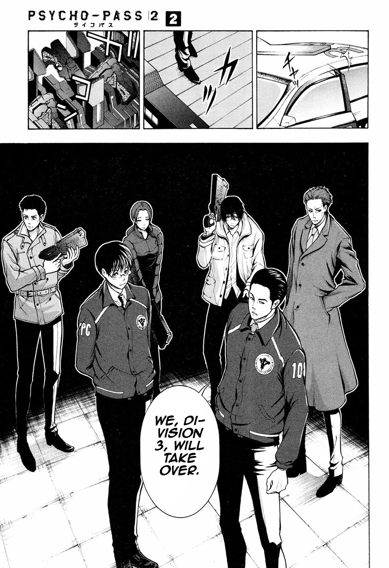 Psycho-Pass 2 Chapter 8 page 22 - Chapter 8