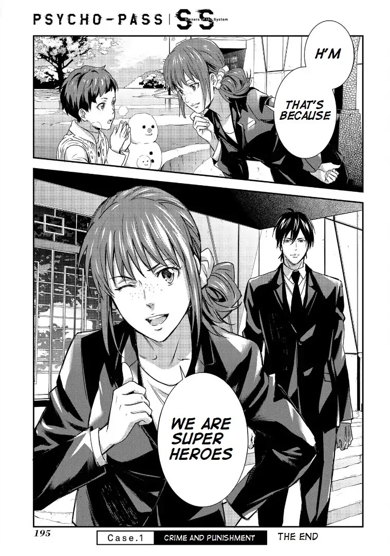 Psycho-Pass: Sinners of the System Case.1 Crime and Punishment Chapter 6 page 37 - Chapter 6 [END]