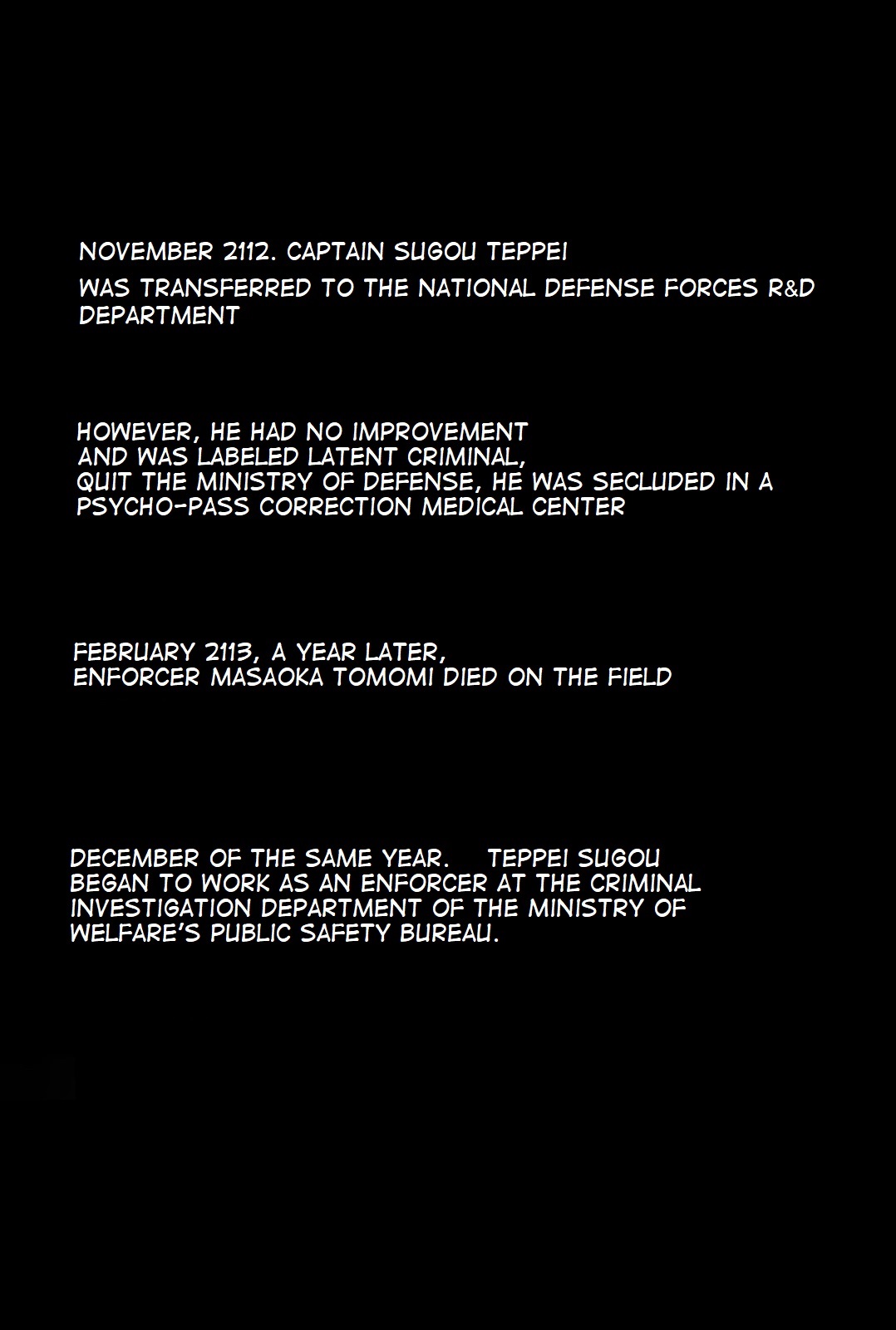 Psycho-Pass: Sinners of the System Case 2 - First Guardian Chapter 6 page 14 - Chapter 6 [END]