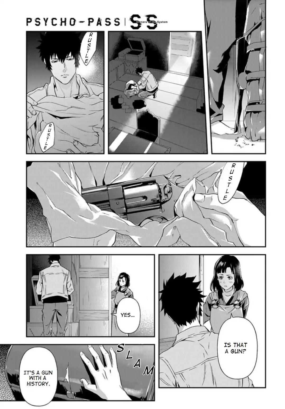 Psycho-Pass: Sinners of the System Case 3 - Beyond love and hate Chapter 2 page 7 - Chapter 2