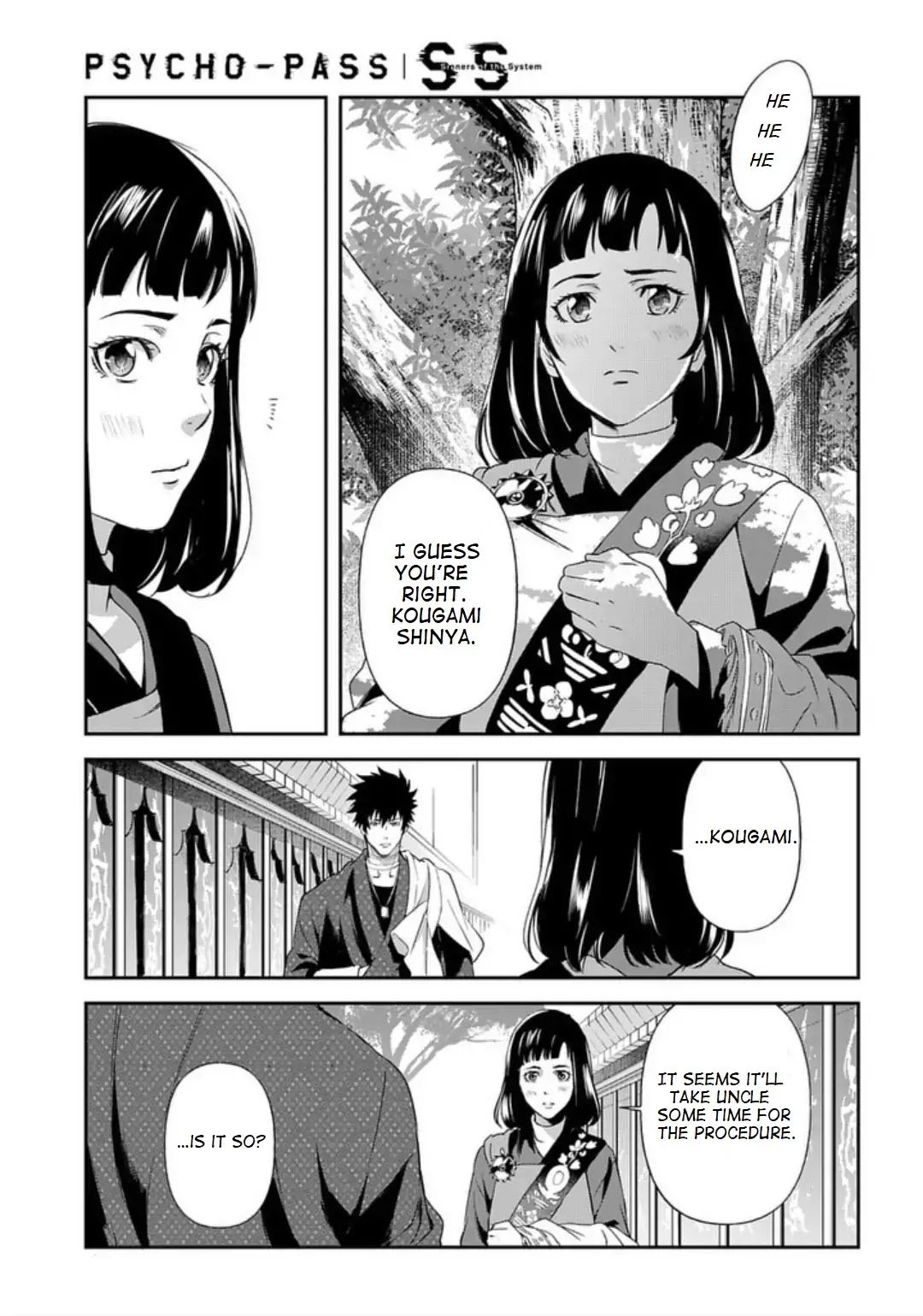 Psycho-Pass: Sinners of the System Case 3 - Beyond love and hate Chapter 3 page 27 - Chapter 3