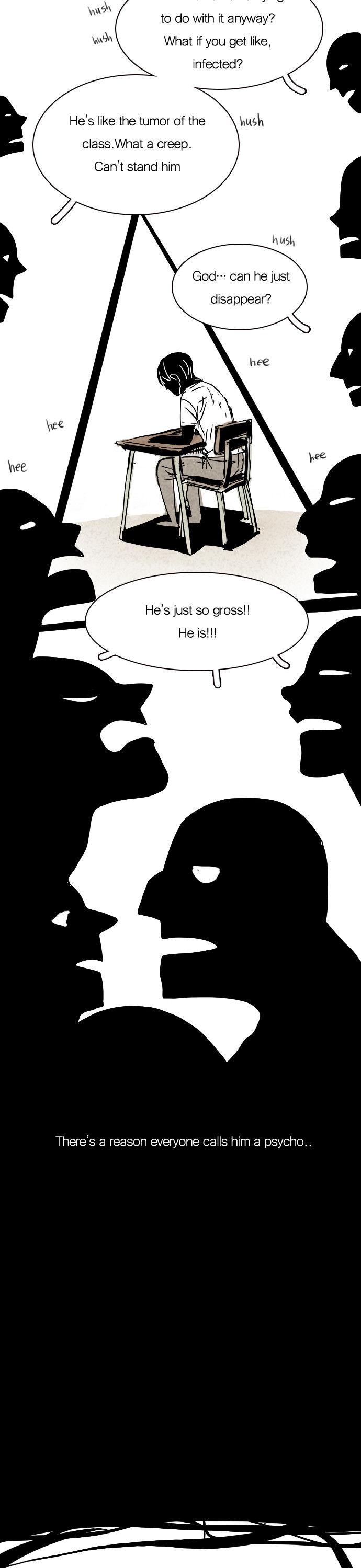 Psycho Chapter 6 page 4 - Chapter 6 : Becuase Of You