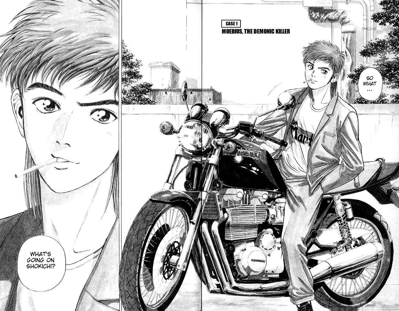 Psychometrer Eiji Chapter 1 page 7 - Chapter 1: Moebius, Demonic Killer 1