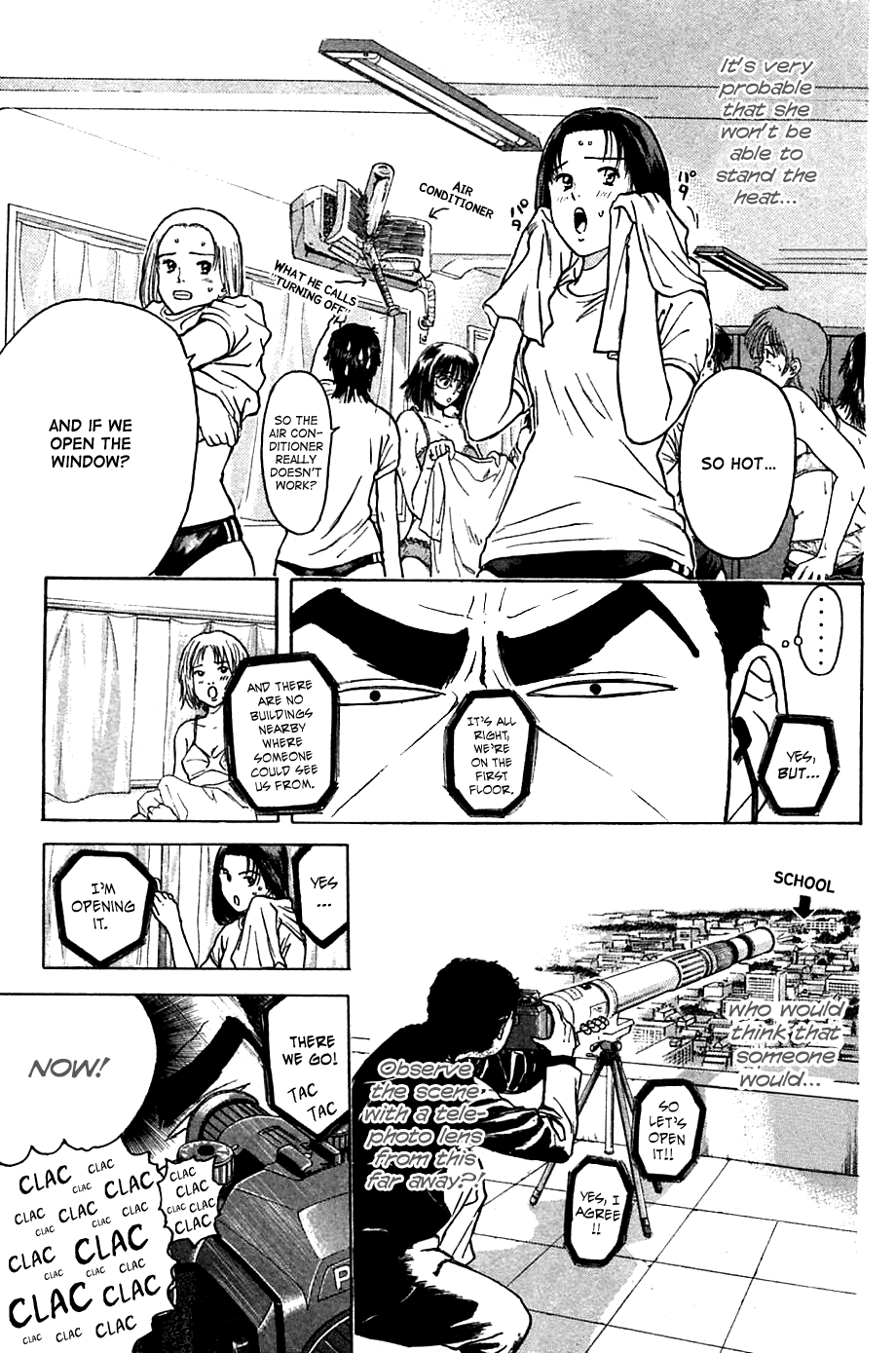 Psychometrer Eiji Chapter 101 page 13 - Chapter 101: Licence of a Peeping Tom