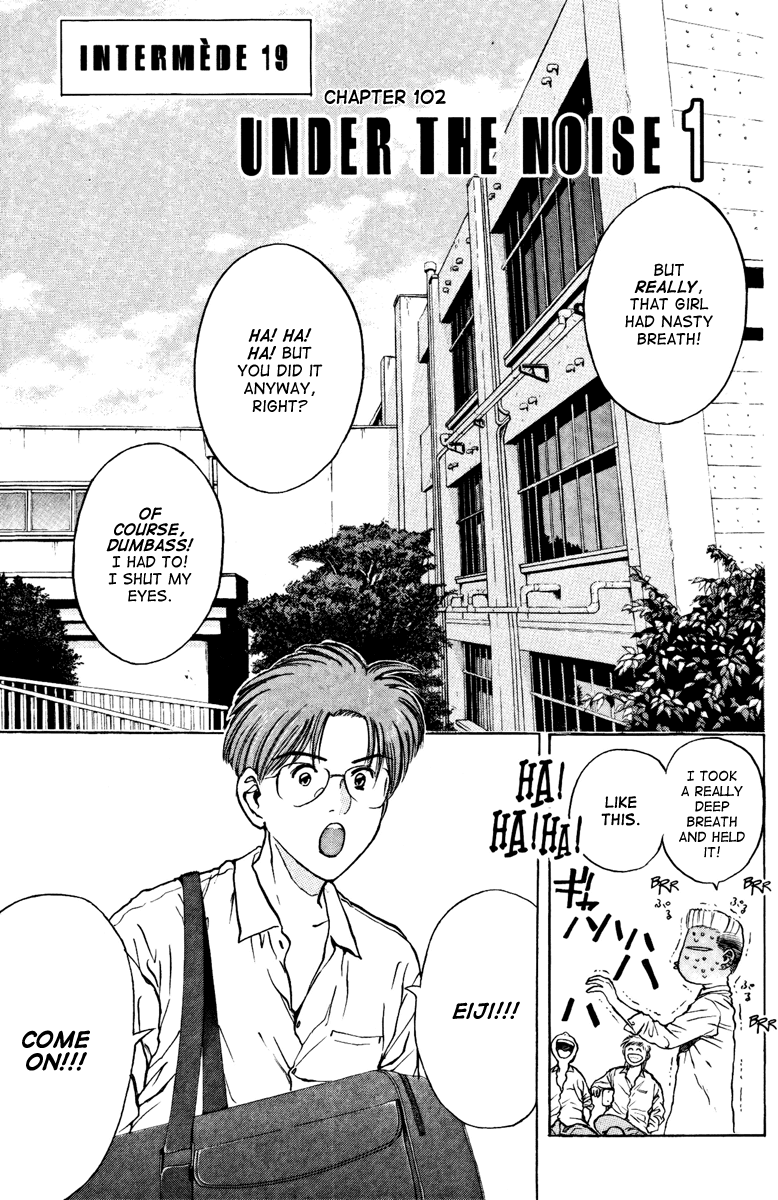 Psychometrer Eiji Chapter 102 page 1 - Chapter 102: Under the Noise 1