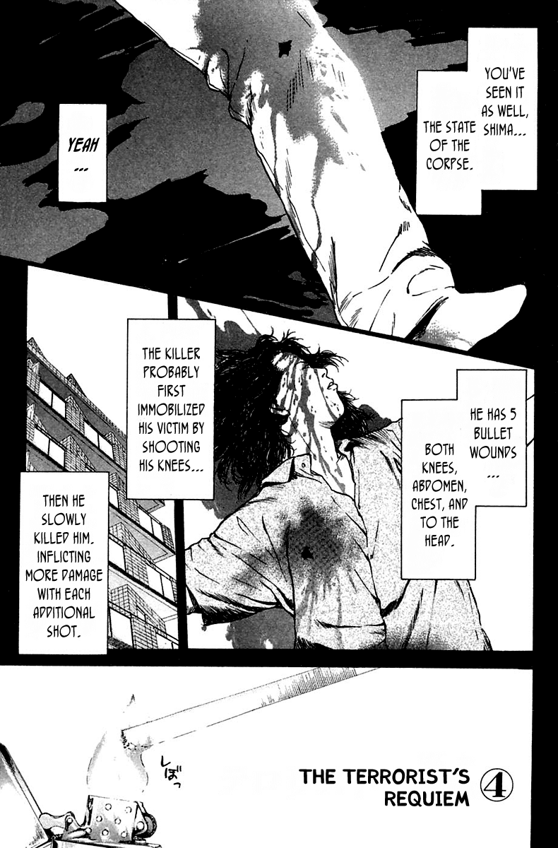 Psychometrer Eiji Chapter 111 page 1 - Chapter 111: The Terrorist's Requiem 4