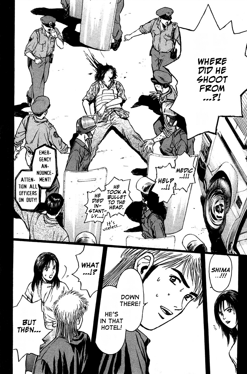 Psychometrer Eiji Chapter 114 page 21 - Chapter 114: The Terrorist's Requiem 7