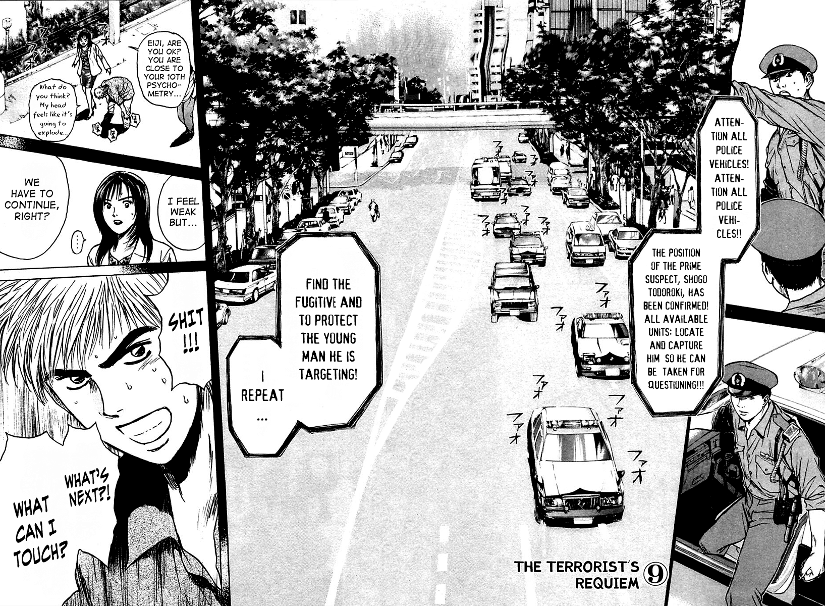 Psychometrer Eiji Chapter 116 page 2 - Chapter 116: The Terrorist's Requiem 9