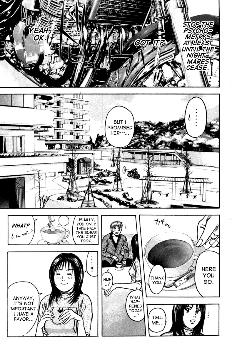Psychometrer Eiji Chapter 121 page 10 - Chapter 121: The Bends