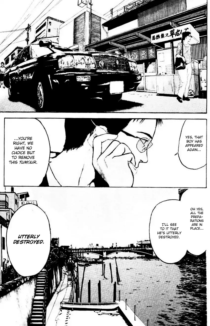 Psychometrer Eiji Chapter 157 page 23 - Chapter 157: Town Of Destruction (1)