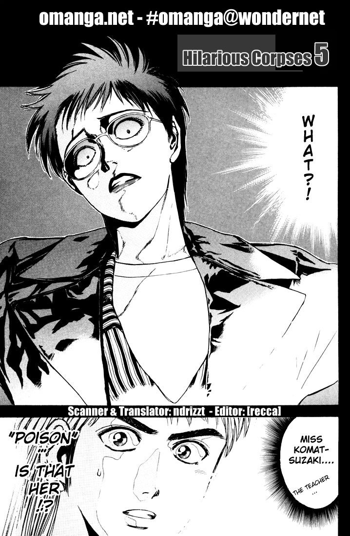 Psychometrer Eiji Chapter 39 page 1 - Chapter 39: Hilarious Corpses 5