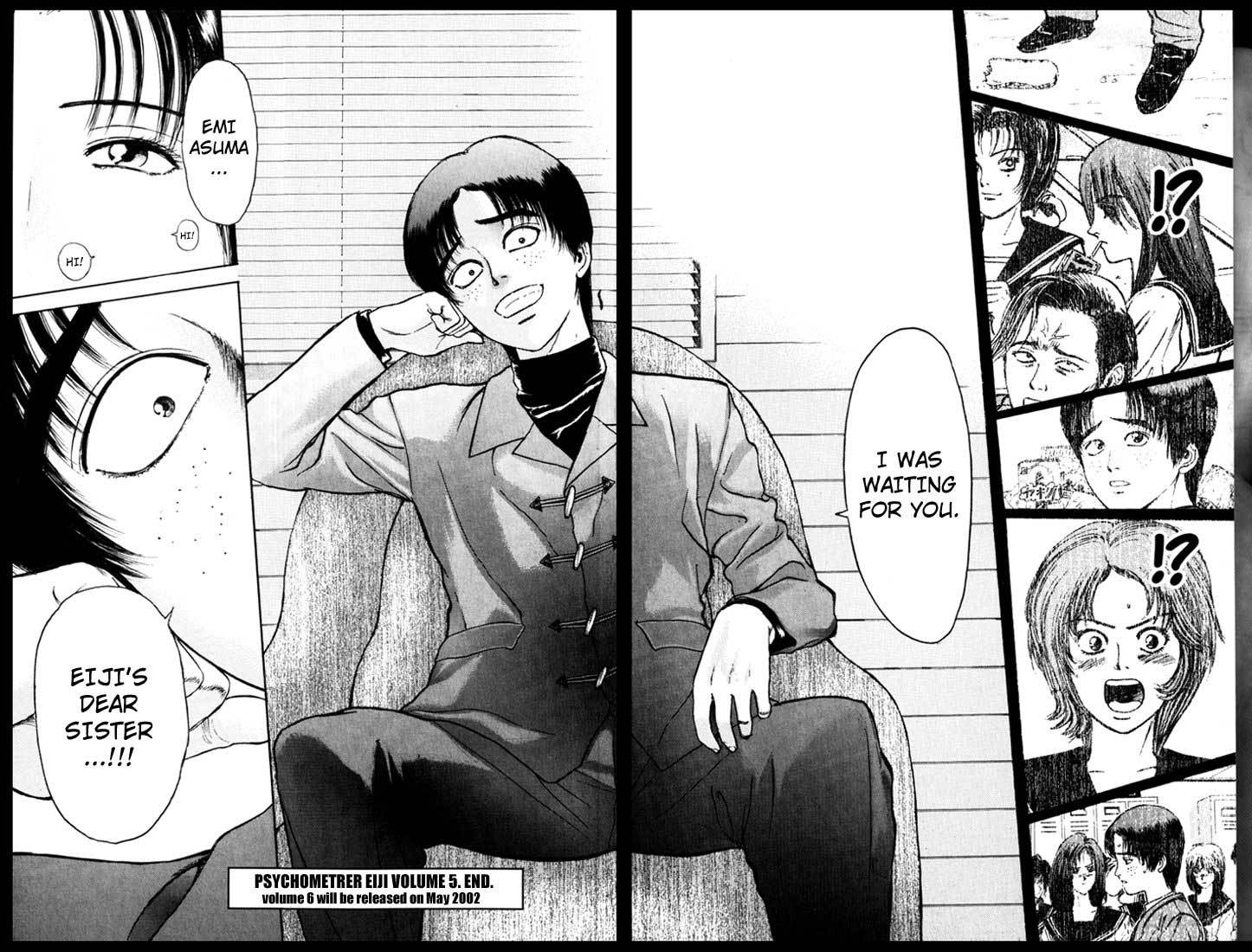 Psychometrer Eiji Chapter 40 page 19 - Chapter 40: Hilarious Corpses 6