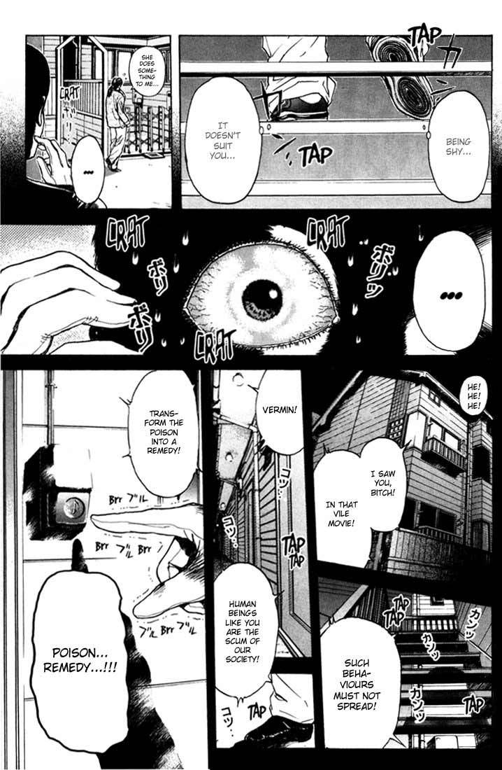 Psychometrer Eiji Chapter 48 page 9 - Chapter 48: "Justice", The Bloodthirsty Killer 3